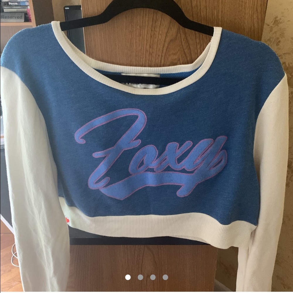 WILDFOX cropped lightweight sweater